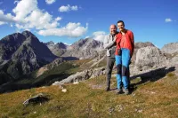 S manželkou Martinou pravidelně zavítá do Švýcarského národního parku.