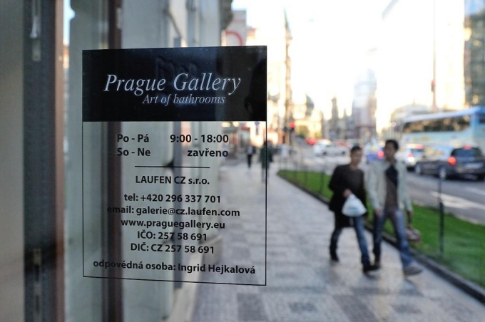 PRAGUE GALLERY "ART OF BATHROOMS" SE OTEVŘELA VEŘEJNOSTI Official Press Release